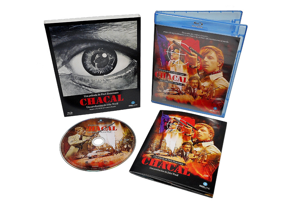 Fotografías de la edición con funda y libreto de Chacal en Blu-ray 17
