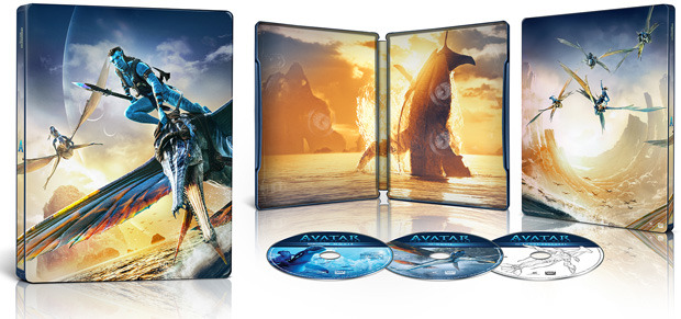 Todos los detalles de Avatar: El Sentido del Agua en Blu-ray, UHD 4K y Steelbook 4K