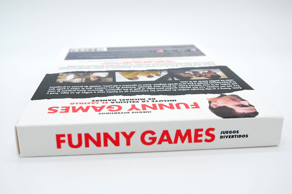 Fotografías del Blu-ray con funda y libreto de Funny Games 2