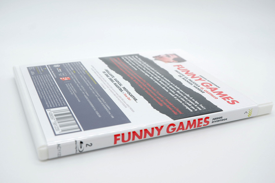 Fotografías del Blu-ray con funda y libreto de Funny Games 8