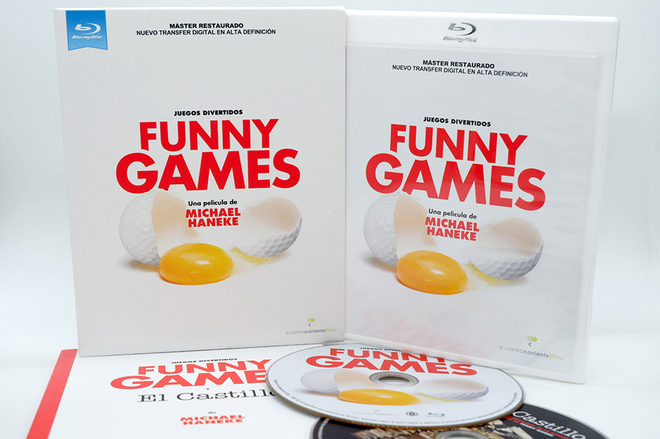 Fotografías del Blu-ray con funda y libreto de Funny Games 18