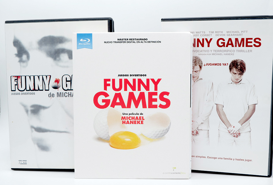 Fotografías del Blu-ray con funda y libreto de Funny Games 19