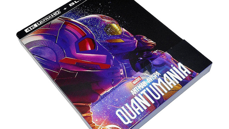 Fotografías del Steelbook de Ant-Man y la Avispa: Quantumanía en UHD 4K y Blu-ray