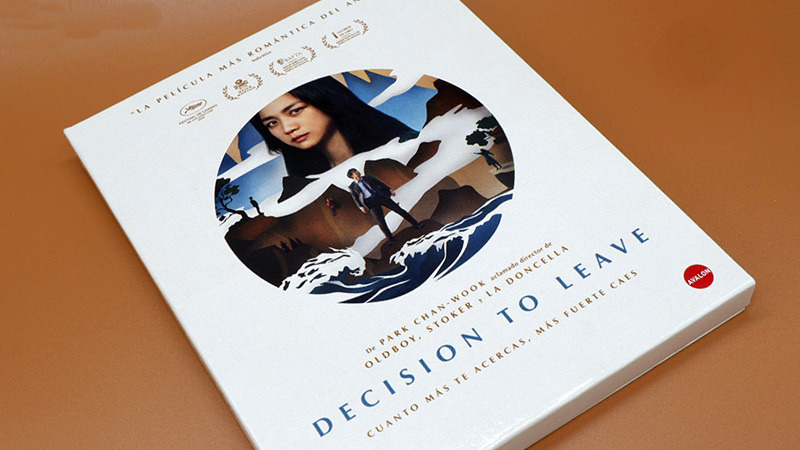 Fotografías de la edición con funda de Decision to Leave en Blu-ray