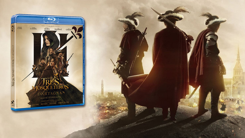 Lanzamiento en Blu-ray de Los Tres Mosqueteros: D'Artagnan