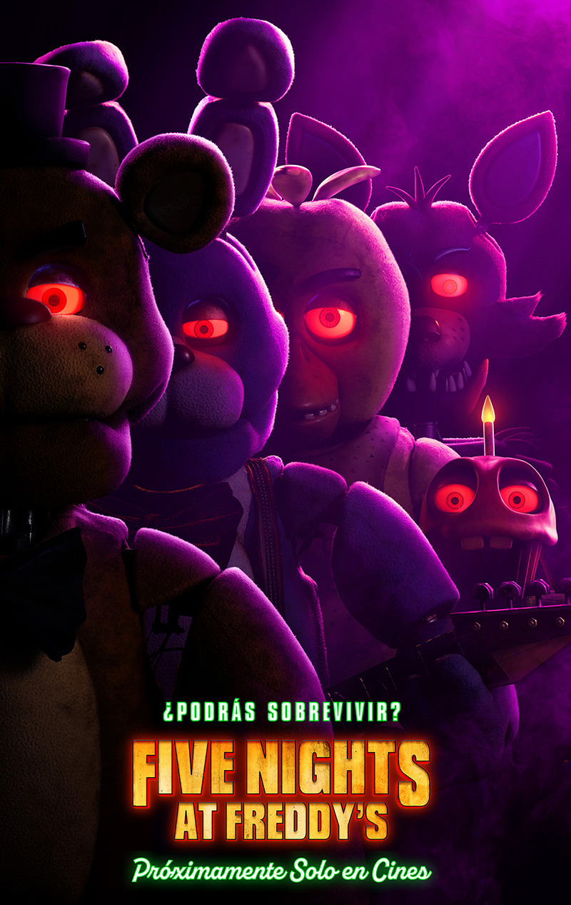 Teaser tráiler y póster de Five Nights at Freddy's