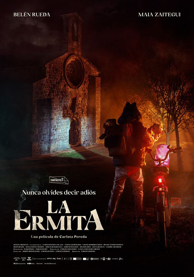 Teaser póster de La Ermita, dirigida por Carlota Pereda y protagonizada por Belén Rueda