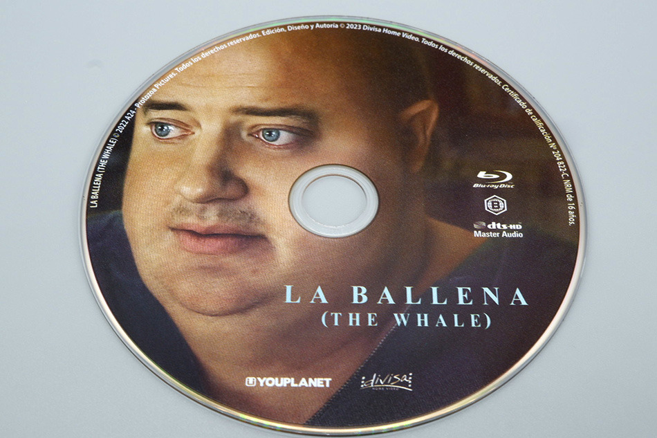 Fotografías de la edición con funda de La Ballena (The Whale) en Blu-ray 17