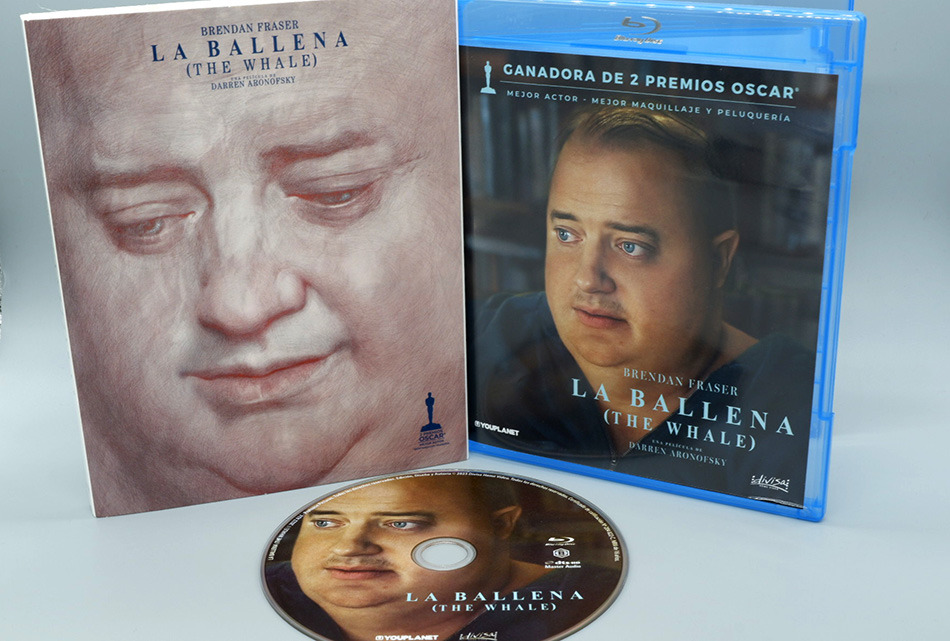 Fotografías de la edición con funda de La Ballena (The Whale) en Blu-ray 18