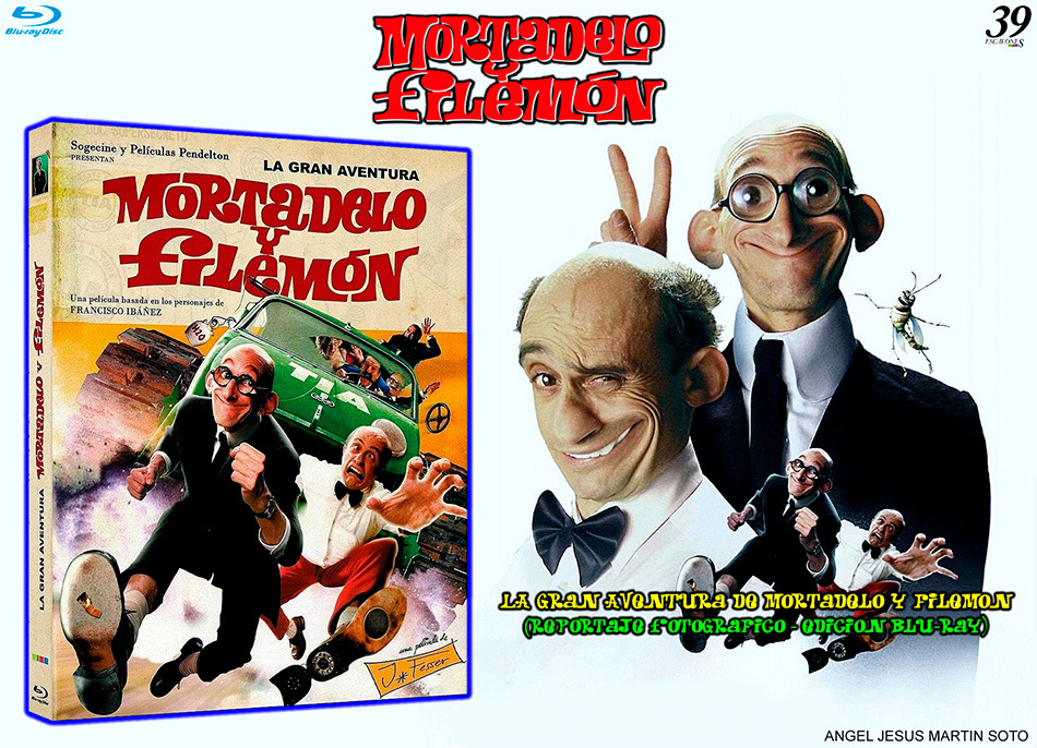 Fotografías de La Gran Aventura de Mortadelo y Filemón en Blu-ray 1