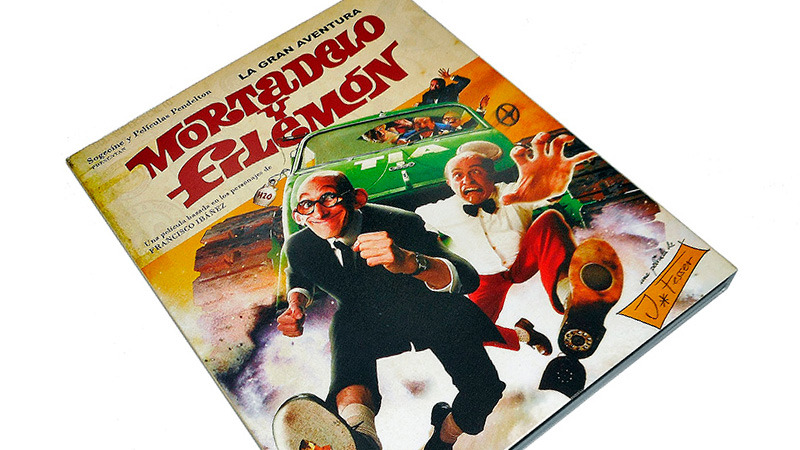 Fotografías de La Gran Aventura de Mortadelo y Filemón en Blu-ray