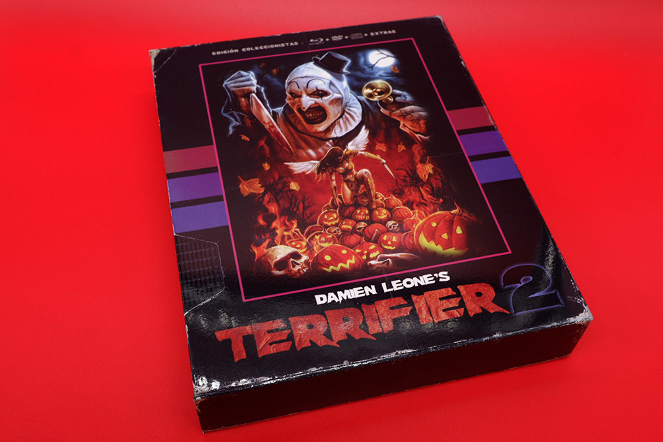 Fotografías de la edición coleccionista de Terrifier 2 en Blu-ray 1