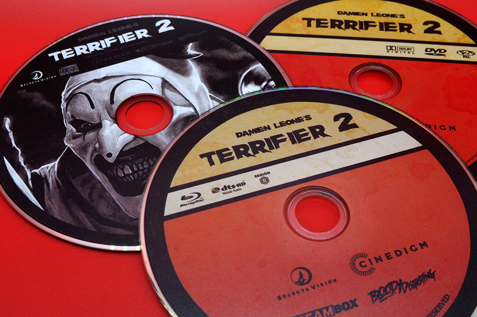 Fotografías de la edición coleccionista de Terrifier 2 en Blu-ray 21