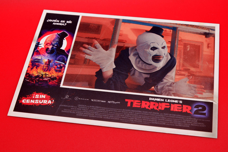 Fotografías de la edición coleccionista de Terrifier 2 en Blu-ray 27