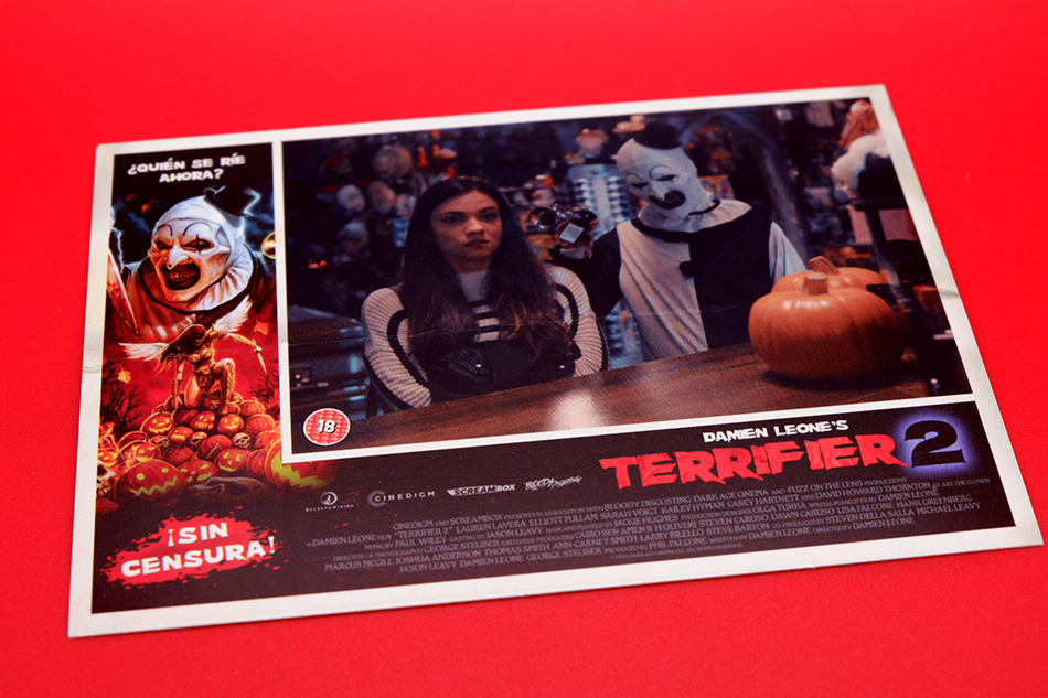 Fotografías de la edición coleccionista de Terrifier 2 en Blu-ray 30
