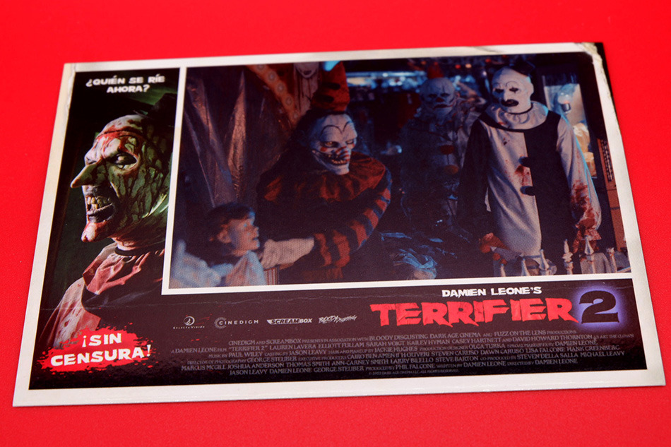 Fotografías de la edición coleccionista de Terrifier 2 en Blu-ray 31