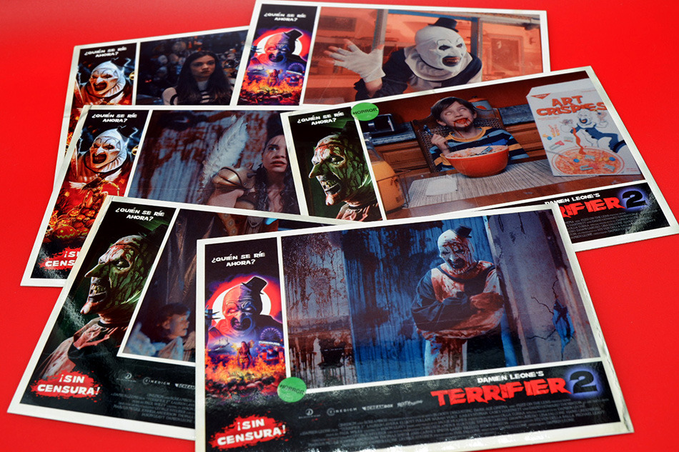 Fotografías de la edición coleccionista de Terrifier 2 en Blu-ray 34