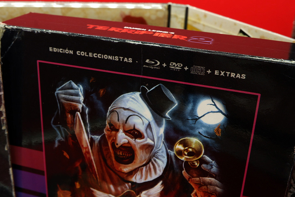 Fotografías de la edición coleccionista de Terrifier 2 en Blu-ray 39