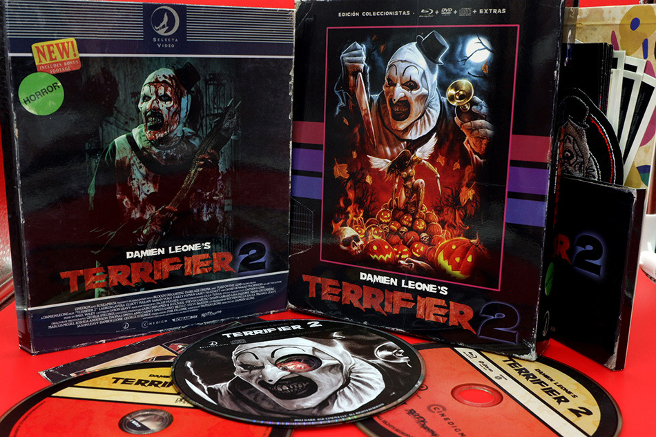 Fotografías de la edición coleccionista de Terrifier 2 en Blu-ray 40