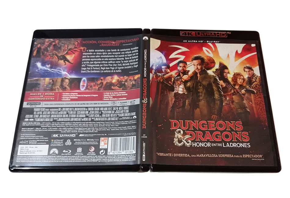 Fotografías de la edición coleccionista de Dungeons & Dragons: Honor entre Ladrones en Blu-ray 6