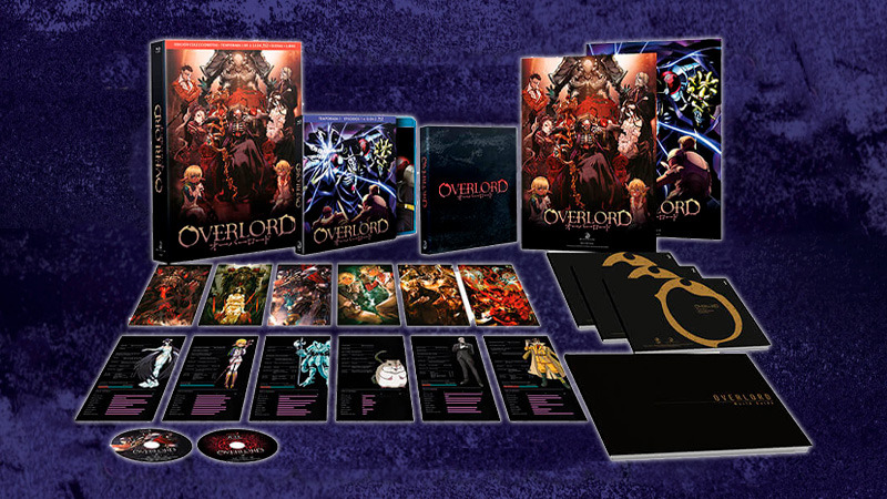 Edición coleccionista con la 1ª temporada de Overlord en Blu-ray