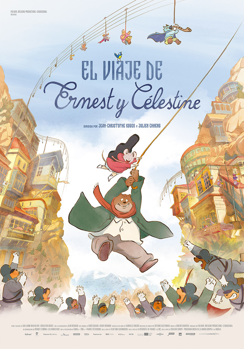 Tráiler de El Viaje de Ernest y Célestine