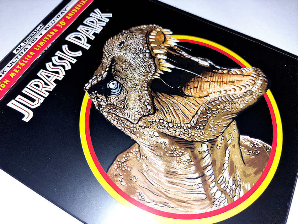 Fotografías del Steelbook 30º Aniversario de Jurassic Park en UHD 4K y Blu-ray 3