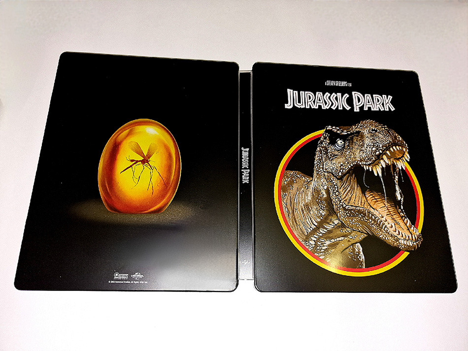 Fotografías del Steelbook 30º Aniversario de Jurassic Park en UHD 4K y Blu-ray 9