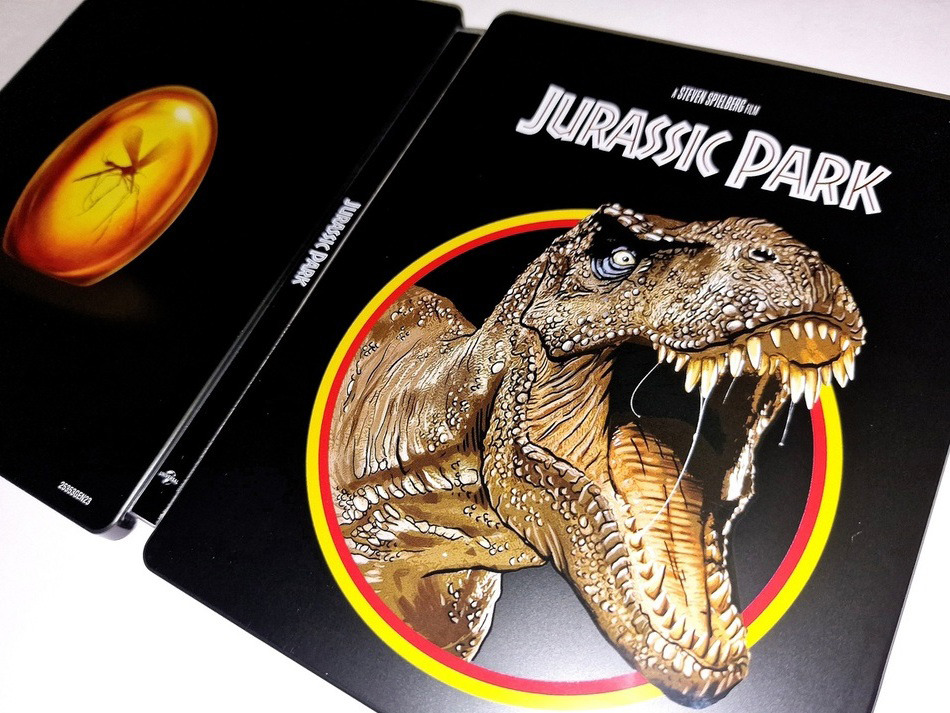 Fotografías del Steelbook 30º Aniversario de Jurassic Park en UHD 4K y Blu-ray 10