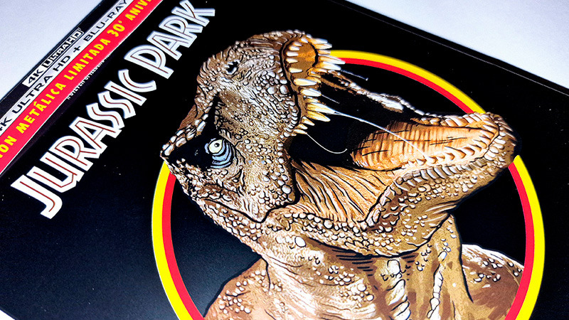Fotografías del Steelbook 30º Aniversario de Jurassic Park en UHD 4K y Blu-ray