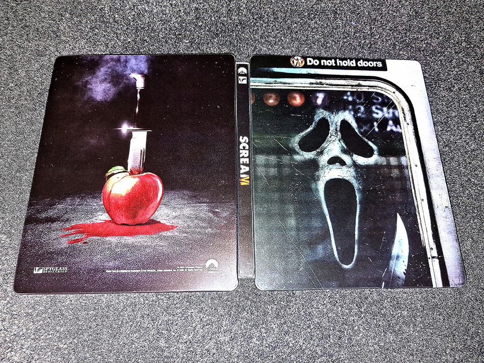 Fotografías del Steelbook de Scream VI en UHD 4K y Blu-ray 11
