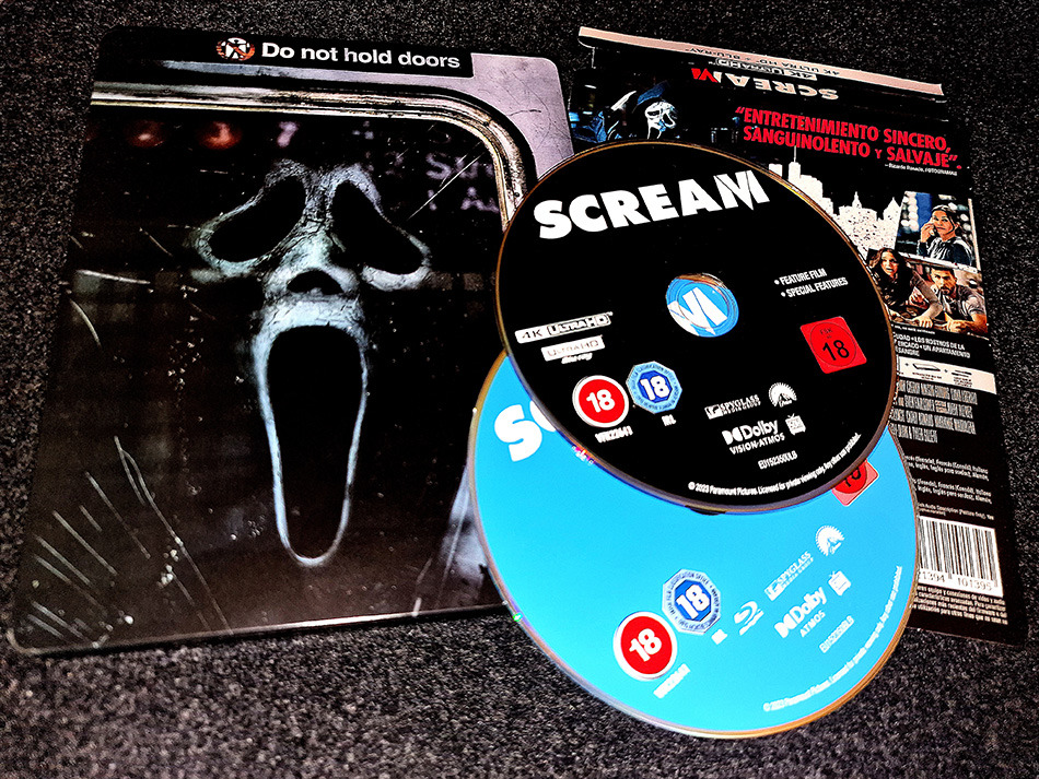 Fotografías del Steelbook de Scream VI en UHD 4K y Blu-ray 17