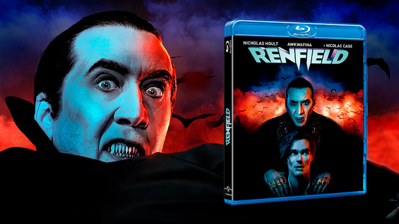 Lanzamiento en Blu-ray de Renfield, con Nicolas Cage
