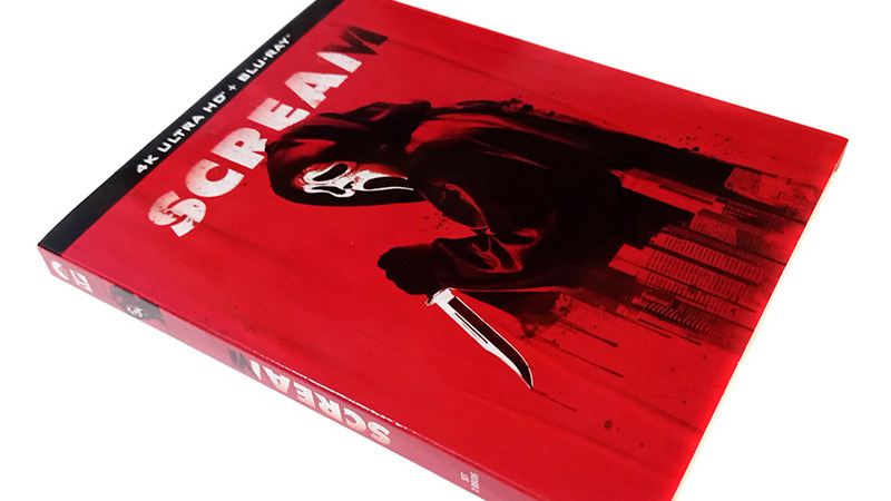 Fotografías de la edición con funda y postales de Scream VI en UHD 4K y Blu-ray