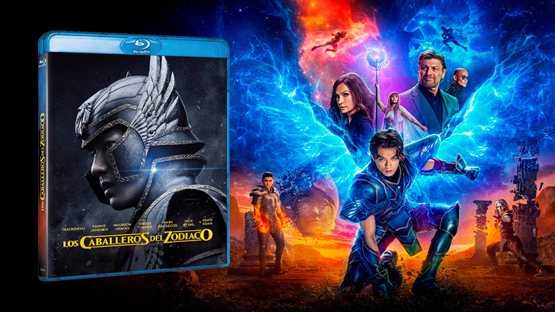 La película de acción real de Los Caballeros del Zodiaco en Blu-ray