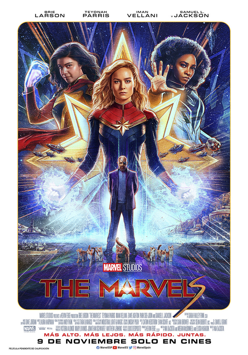 Nuevo tráiler de The Marvels, con Brie Larson, Teyonah Parris y Iman Vellani