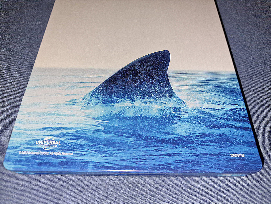 Fotografías del Steelbook de Tiburón 2 en UHD 4K y Blu-ray 10