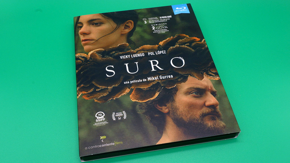 Fotografías del Blu-ray de Suro con funda y caja negra 2