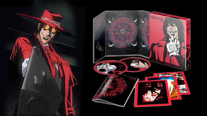 La serie de anime Hellsing por primera vez en Blu-ray