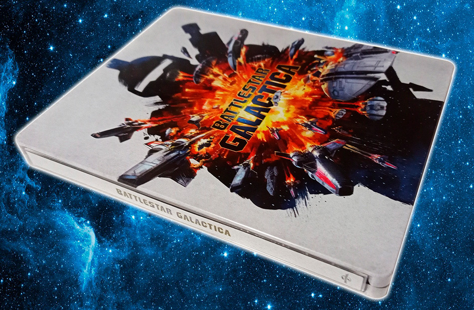 Fotografías del Steelbook de Battlestar Galactica en UHD 4K y Blu-ray 1