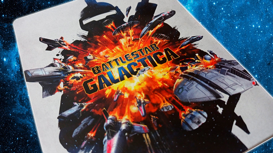 Fotografías del Steelbook de Battlestar Galactica en UHD 4K y Blu-ray 2