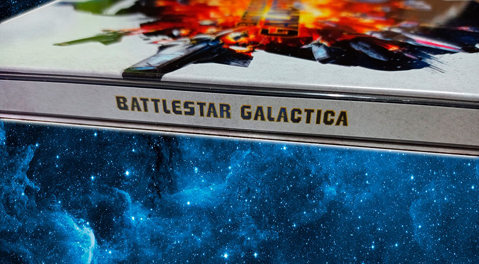 Fotografías del Steelbook de Battlestar Galactica en UHD 4K y Blu-ray 4
