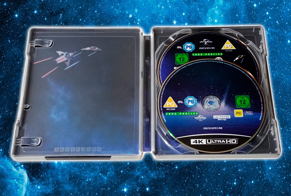 Fotografías del Steelbook de Battlestar Galactica en UHD 4K y Blu-ray 6