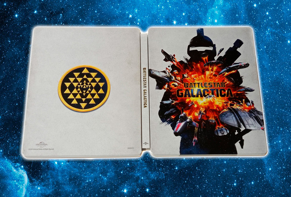 Fotografías del Steelbook de Battlestar Galactica en UHD 4K y Blu-ray 7