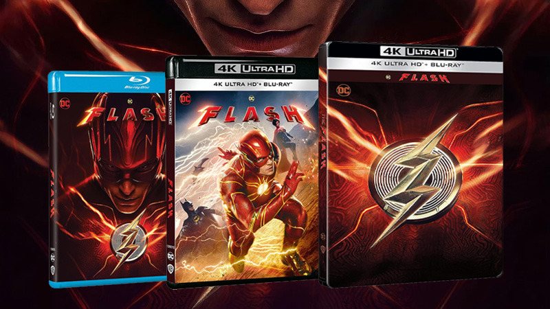 Todos los detalles de Flash en Blu-ray, UHD 4K y Steelbook 4K