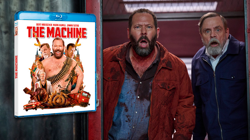 La comedia de acción The Machine en Blu-ray con extras