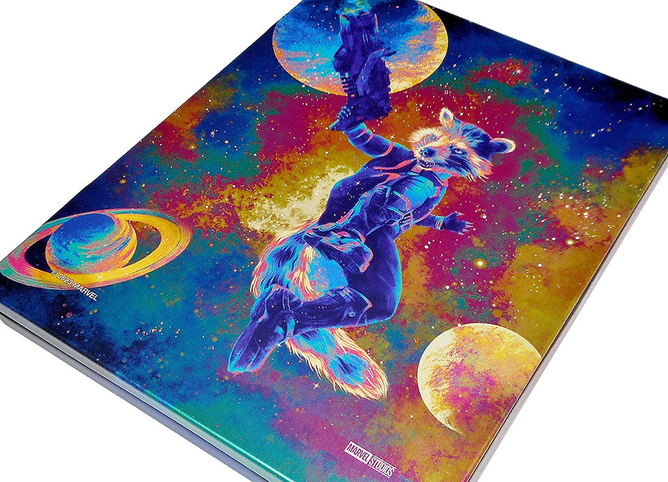 Fotografías del Steelbook de Guardianes de la Galaxia Volumen 3 en UHD 4K y Blu-ray 7