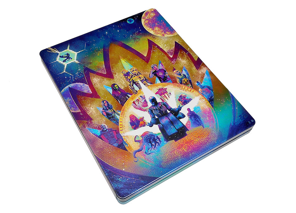 Fotografías del Steelbook de Guardianes de la Galaxia Volumen 3 en UHD 4K y Blu-ray 8