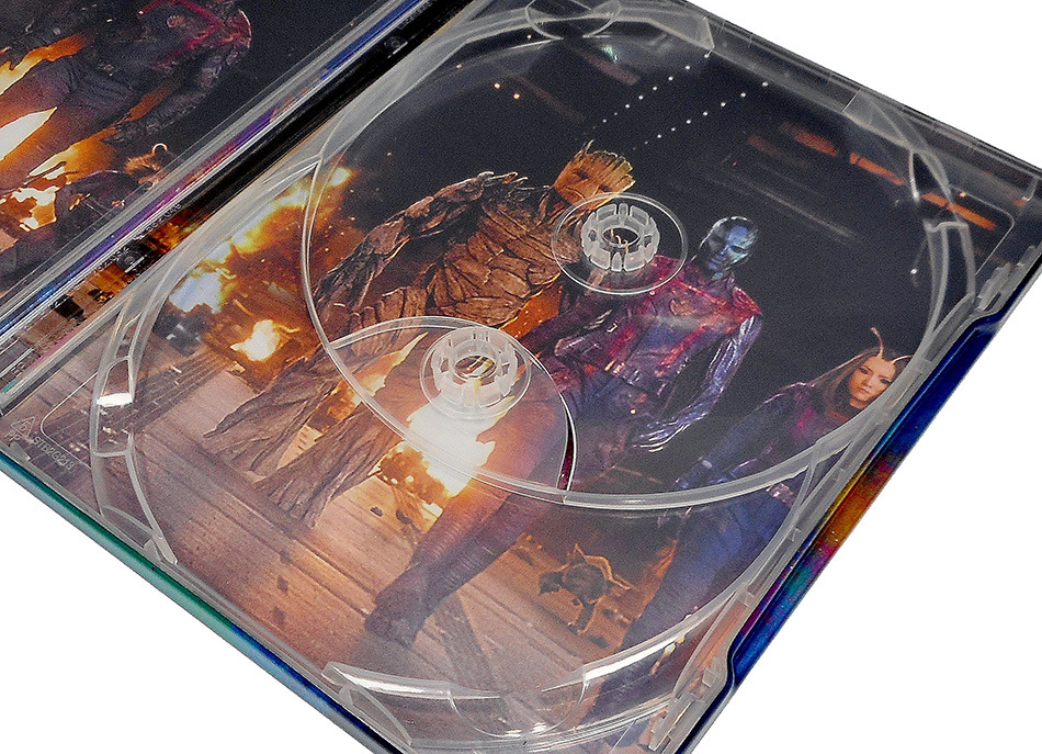 Fotografías del Steelbook de Guardianes de la Galaxia Volumen 3 en UHD 4K y Blu-ray 13