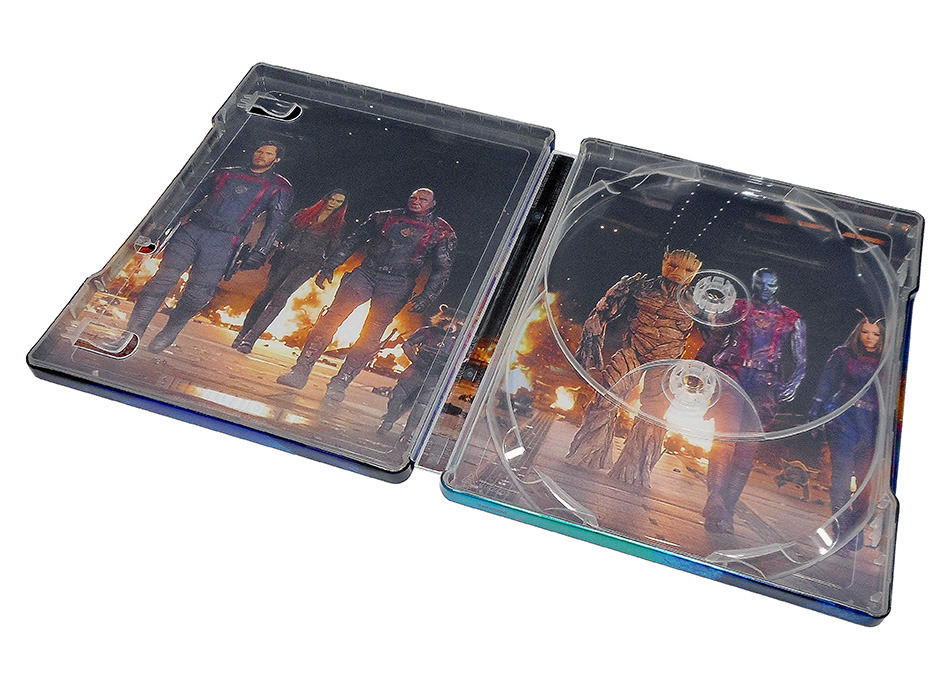 Fotografías del Steelbook de Guardianes de la Galaxia Volumen 3 en UHD 4K y Blu-ray 15